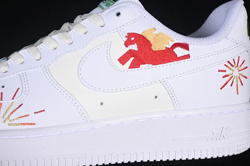 All categories Nk Air Force 1 Air Force series Nk Air Force 1 Low Air Force low-top Nike Air Force 1'07 Low Year of the Horse embroidery Air Force 1 low-top casual sneakers IQ1133-111